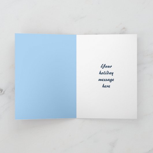 美しい凍っていスノークイーンinウィンターワンダーランド シーズンカード (内部)