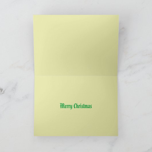 美しい出生シーンクリスマスカード1620コピー シーズンカード (内部)