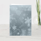 美しい出生シーンクリスマス シーズンカード (裏面)