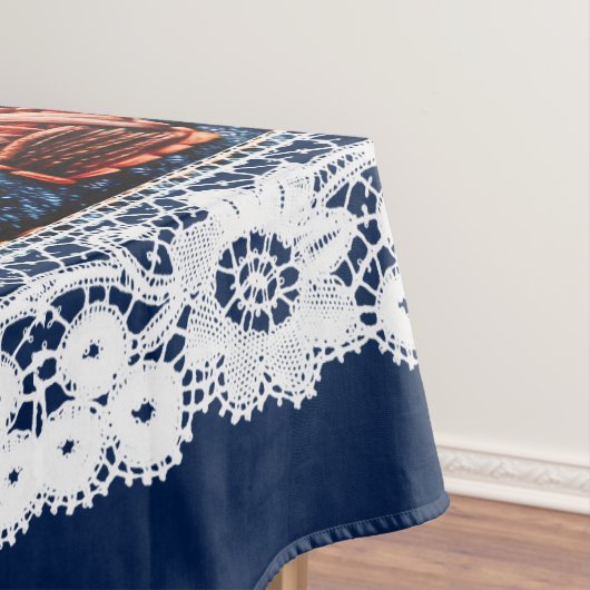 美しい刺繍の馬 テーブルクロス (インサイチュ)