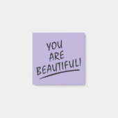 美しい前向き ポストイット (正面)