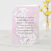 美しい励みになる聖なる書物、 経典聖書の詩引用文 カード (黄色い花)