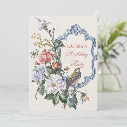 美しい動植物の芸術 招待状 (スタンド正面)