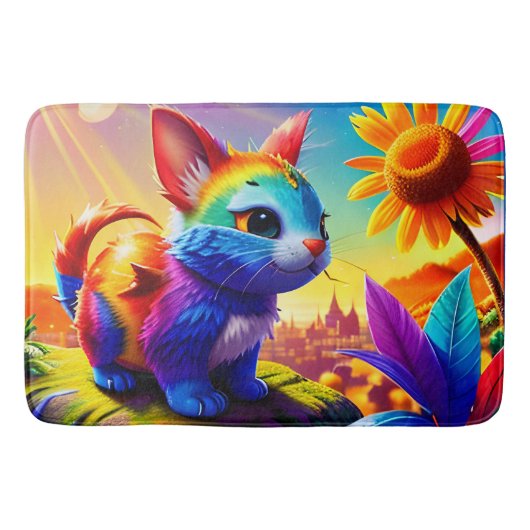 美しい動物3 バスマット (正面)