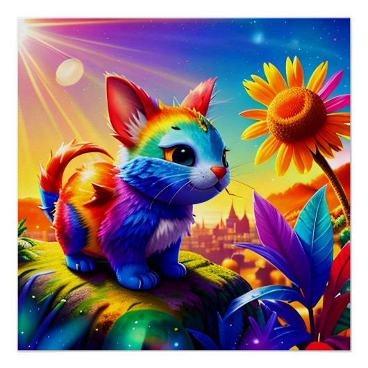 美しい動物3 ポスター (正面)