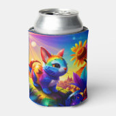 美しい動物3 缶クーラー (缶正面)