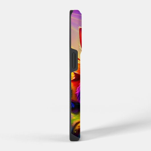 美しい動物3 iPhoneケース (右側面)