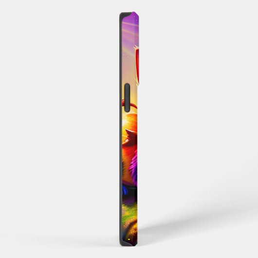 美しい動物3 iPhoneケース (右側面)