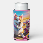 美しい動物4 スリム缶クーラー (Seltzer正面)