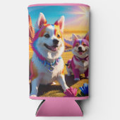 美しい動物4 スリム缶クーラー (正面)