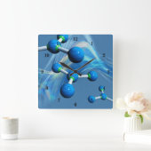 美しい化学の壁時計 スクエア壁時計 (ホーム)