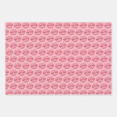 美しい化粧品包装紙セット3 ラッピングペーパーシート (正面3)