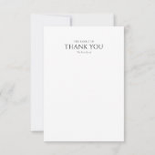 美しい北スターお祝い・オブ・ライフ サンキューカード (裏面)