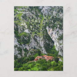 美しい北スペインのアストゥリアス地域 ポストカード