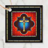 美しい十字架 – 背面を参照 –  フェイバータグ (正面)