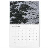 美しい印象 カレンダー (2月 2027)