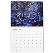 美しい印象 カレンダー (1月 2027)