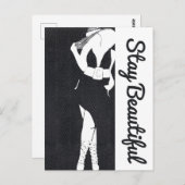 美しい厚いシックを維持 ポストカード (正面/裏面)