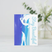 美しい厚いシックを維持 ポストカード (スタンド正面)