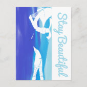 美しい厚いシックを維持 ポストカード (正面)