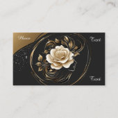 美しい及び個人気にサロン 名刺 (正面)