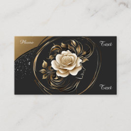 美しい及び個人気にサロン 名刺