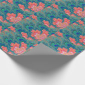美しい及び愛フラクタルの芸術の包装紙の庭 ラッピングペーパー (角)