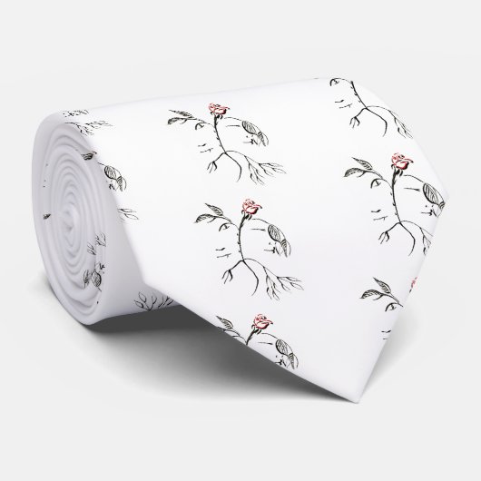 美しい及び獣は上がりました ネクタイ (ロール)