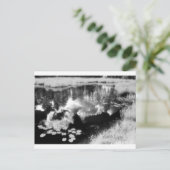 美しい反射の風景とノースウッズ湖 ポストカード (スタンド正面)