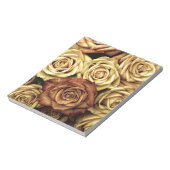 美しい古いバラ ノートパッド (回転)