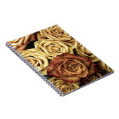 美しい古いバラ ノートブック (右側)