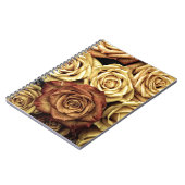 美しい古いバラ ノートブック (左側)