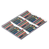 美しい古いヴィンテージの本、本の棘 ノートブック (左側)