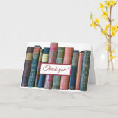 美しい古いヴィンテージ本、ブック・スピン・カード カード (黄色い花)