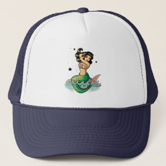 美しい古い学校の人魚 キャップ