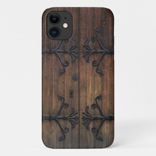 美しい古い木製のドア Case-Mate iPhoneケース (裏面)