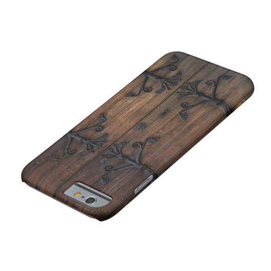 美しい古い木製のドア Case-Mate iPhoneケース (底)