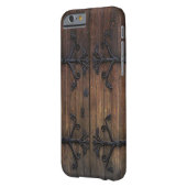 美しい古い木製のドア Case-Mate iPhoneケース (裏面左)