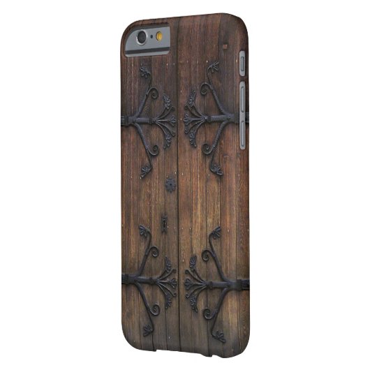 美しい古い木製のドア Case-Mate iPhoneケース (裏面左)