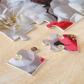 美しい古イタリアンいオペラブックス&カメリア ジグソーパズル (側面)