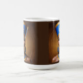 美しい古代アフリカの女王 コーヒーマグカップ (中央)