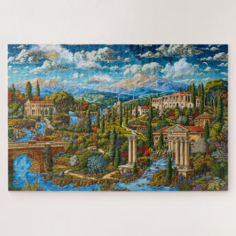 美しい古代ローマの村 ジグソーパズル