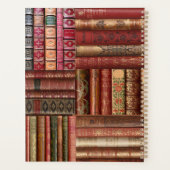 美しい古本のスペイン プランナー手帳 (裏面)