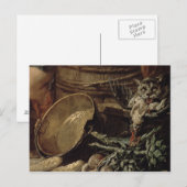 美しい台所のメイド ポストカード (正面/裏面)