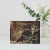 美しい台所のメイド ポストカード (スタンド正面)