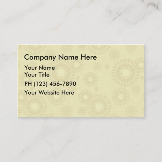 美しい名刺 名刺 (裏面)