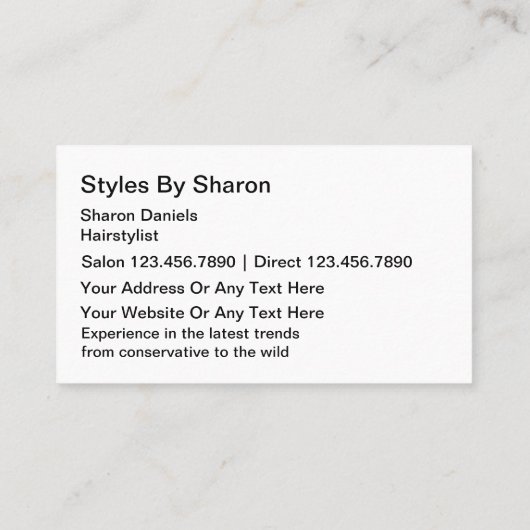 美しい名刺 名刺 (裏面)