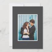 美しい名前の結婚式 Save the Date 発表 セーブザデート (裏面)