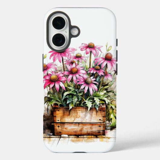 美しい咲くエステル花 Case-Mate iPhoneケース (裏面)