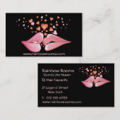 美しい唇の名刺 名刺 (正面/裏面)